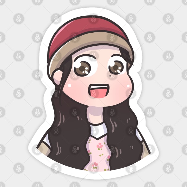 IU strawberry moon Sticker by Oricca